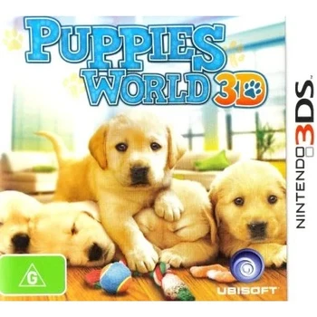 Ubisoft Puppies World 3D Refurbished Nintendo 3DS Game